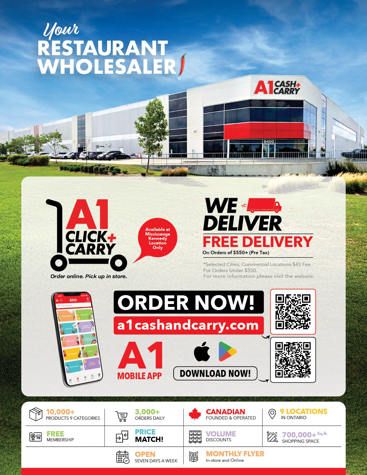 A1 Cash and Carry August, 2026 Monthly Flyer Deals
