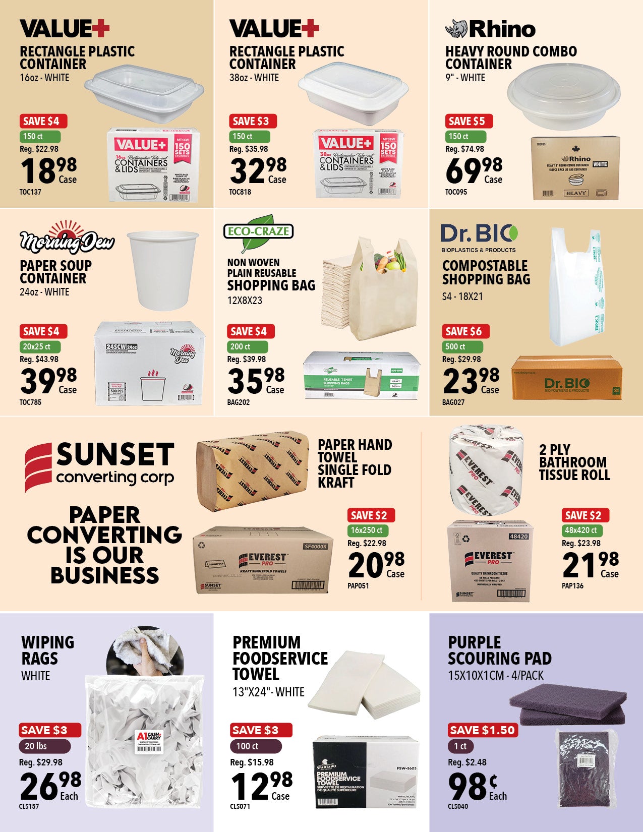 A1 Cash and Carry August, 2026 Monthly Flyer Deals