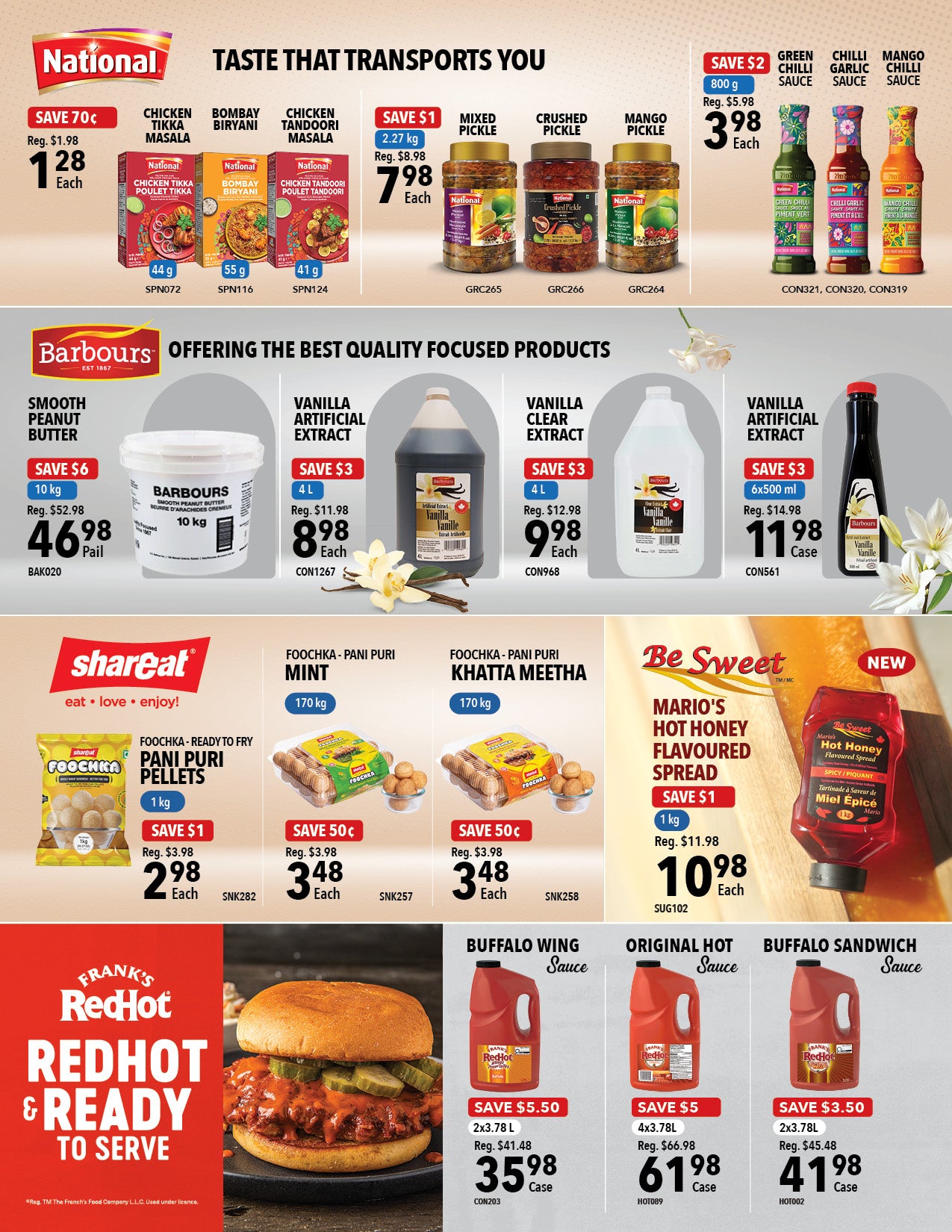 A1 Cash and Carry August, 2026 Monthly Flyer Deals