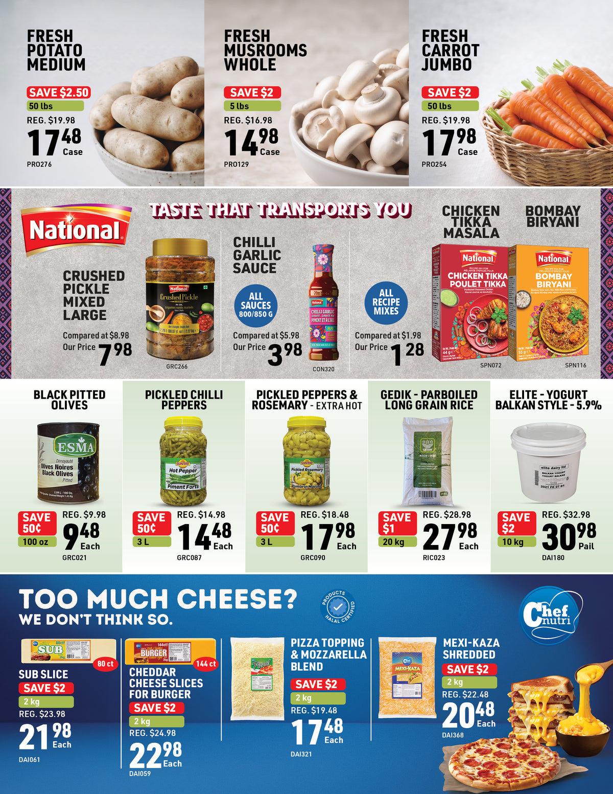 A1 Cash and Carry October, 2026 Monthly Flyer Deals