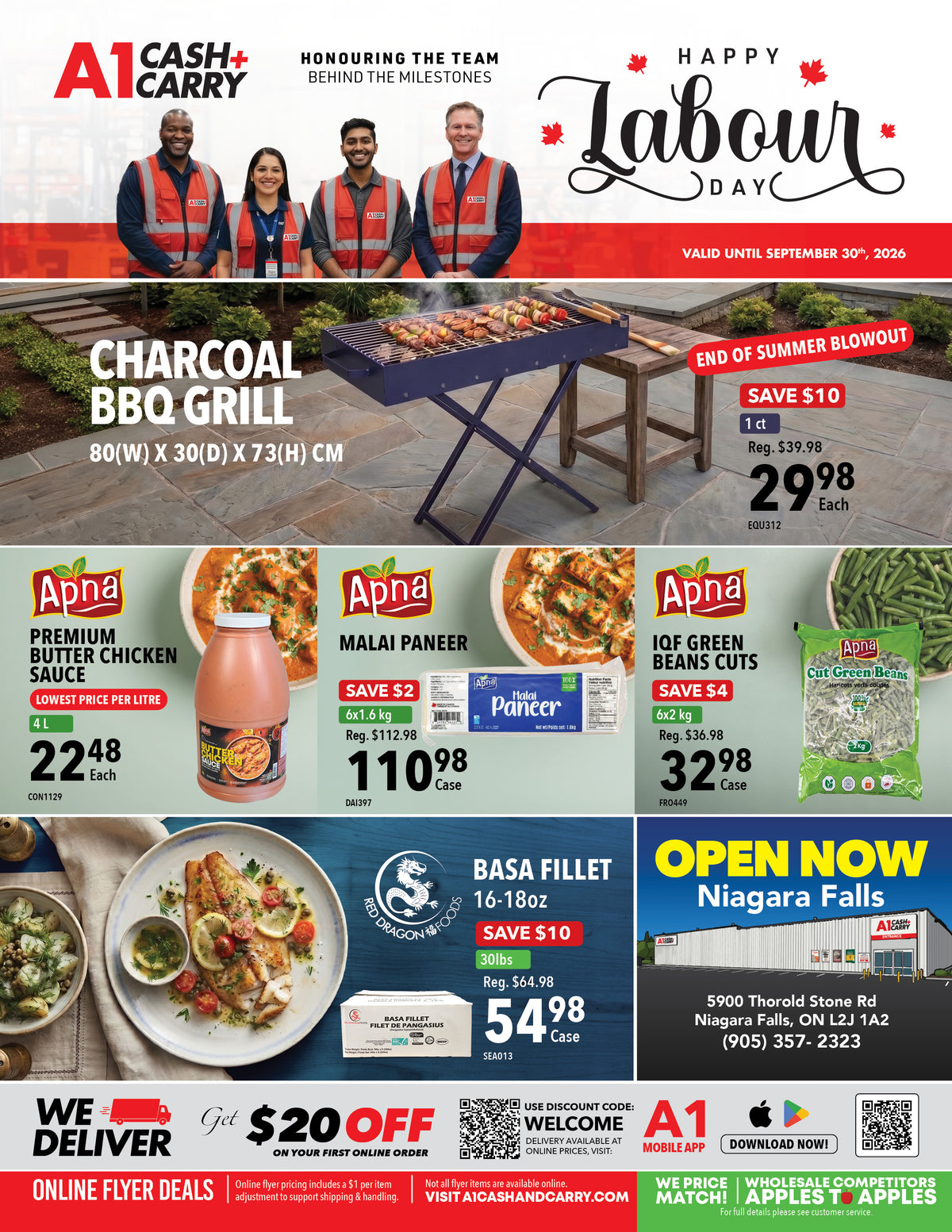 A1 Cash and Carry September, 2026 Monthly Flyer Deals
