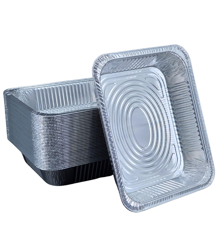 Rhino-Foil - Half Size Deep - Aluminium Steam Pan - Heavy