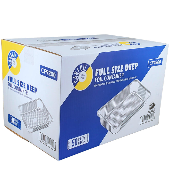 Can Foil - Full Size Deep Tray - Aluminum