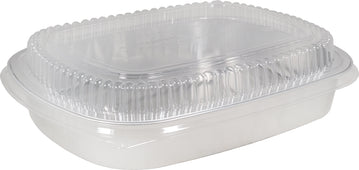 XE - Wohler - Large Silver Entre Container W/Lid