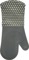 Oven Mitt - Silicone - Grey (1 pair) - QF004Grey
