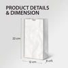Paper Bags - White - #3 - Made in Canada