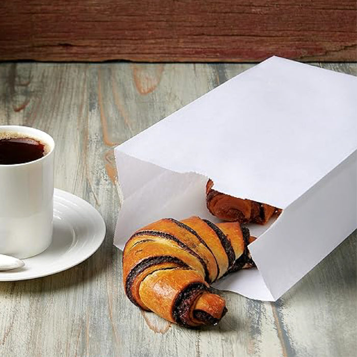Paper Bags - White - #5 - Made in Canada
