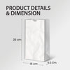 Paper Bags - White - #6 - Made in Canada