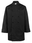 Spirito - Mesh Chef Jacket W/ Vent S/S Black - S - BG21820