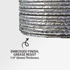 Decora - Cake Board - Round - Silver - 10x1/4