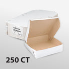 EB - White Cake Boxes - 8x8x1¾
