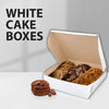EB - White Cake Boxes - 8x8x1¾