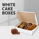 EB - White Cake Boxes - 8x8x1¾