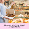 EB - White Cake Boxes - 8x8x1¾