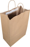 Prime Bags - Self Adhesive Paper Bags with Twisted Handles - 10x5x13