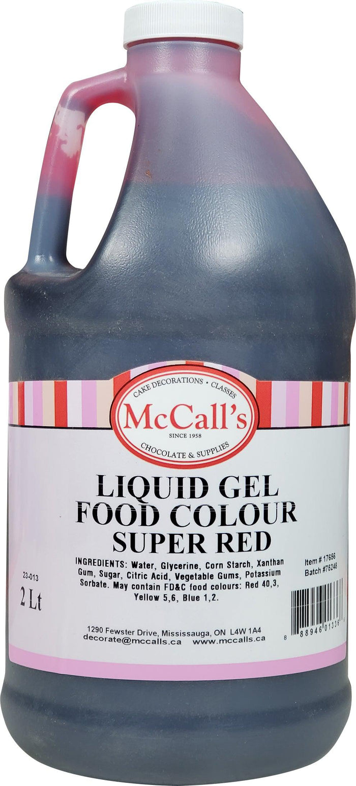 McCall's - Gel Liquid Food Color - Super Red