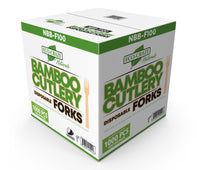 Eco-Craze - Bamboo Forks - Disposable - NBB-F100