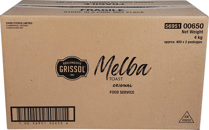 Dare - Grissol Melba Toast Plain