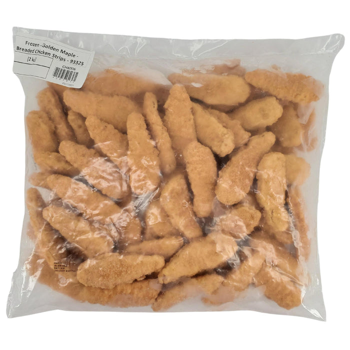 Frozen - Golden Maple - Breaded Chicken Strips - 93325