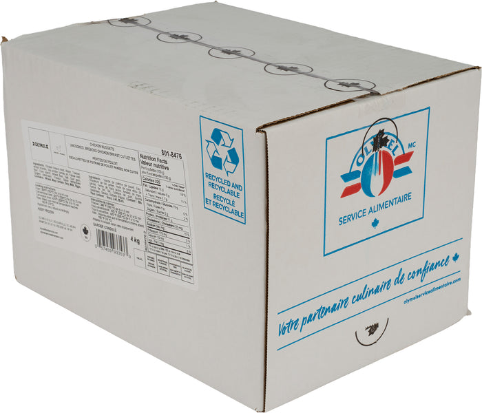 Frozen - Olymel - Breaded Chicken Breast Nuggets - Halal