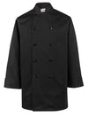 Veste de chef - Noire - XXL - avec boutons unis - 4235