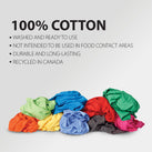 Wiping Rags - Coloured - WipeC