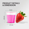 Morning Dew - 1oz Clear Plastic Shot Glass - PS1C