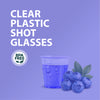 Morning Dew - 1oz Clear Plastic Shot Glass - PS1C