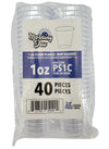 Morning Dew - 1oz Clear Plastic Shot Glass - PS1C