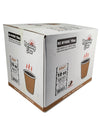 Morning Dew - 10 oz Squat Hot Paper Cup - Ripple - Kraft - RC-H10SK