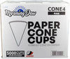 Morning Dew - 4 oz Paper Cone Cup - CONE4