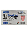 Morning Dew - 16oz PP Red Plastic Party Cups - Diamond - PS16R-D