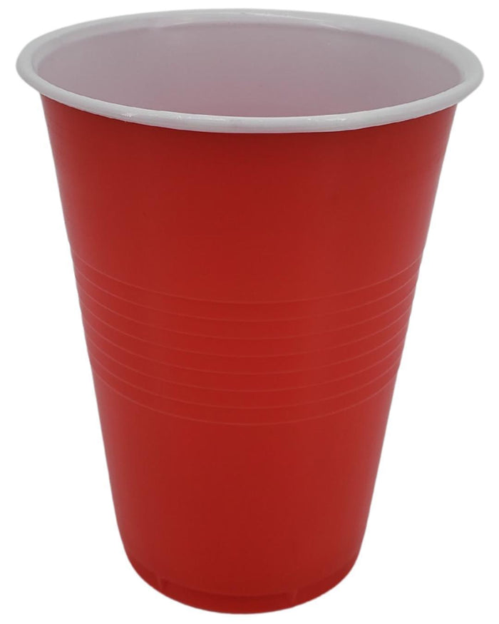 Morning Dew - 16oz PP Red Plastic Party Cups - Diamond - PS16R-D