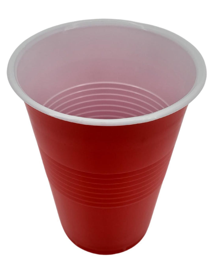 Morning Dew - 16oz PP Red Plastic Party Cups - Diamond - PS16R-D