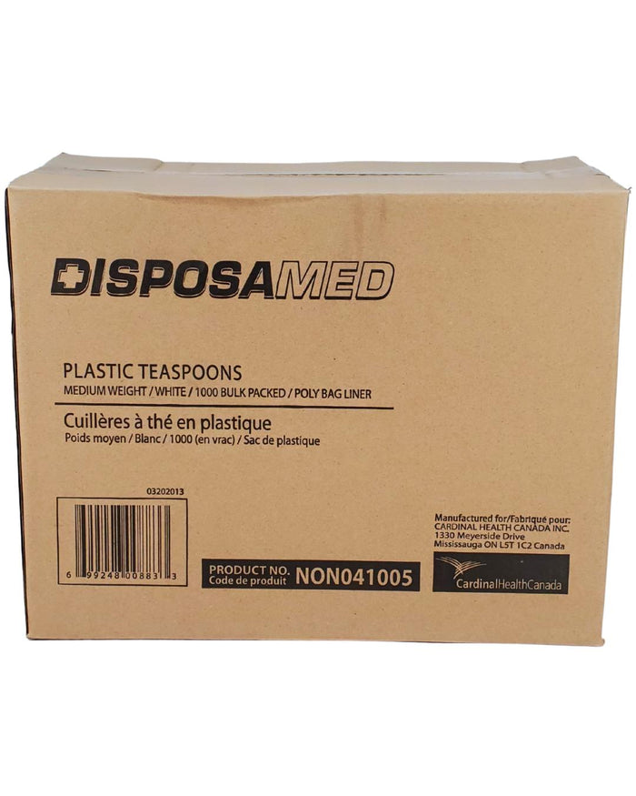 Disposa - Med Tea Spoon - Plastic - Bulk