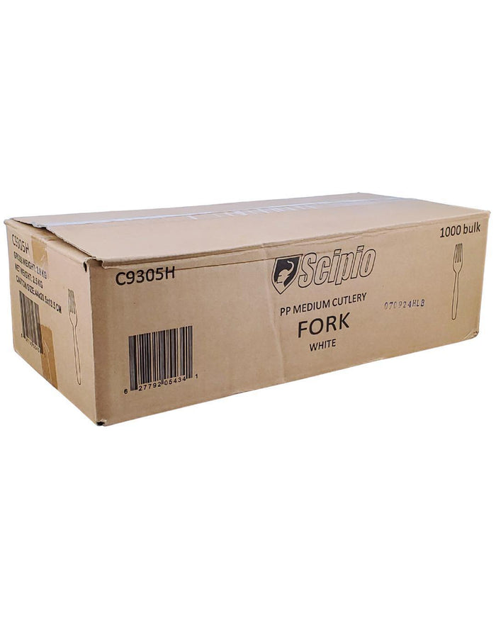 Scipio - Fork - Medium - White - C9305H