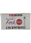 Value+ - Heavy - Plastic Fork - White - Retail Pack - RP2101