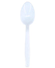 Value+ - Medium Heavy - Plastic Tea Spoon - White - Retail Pack - RP1103
