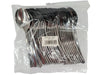 Plastic Soup Spoon - Silver - 18.9cm - SS67