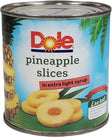 VSO - Dole - Pineapple - Sliced - in Extra Light Syrup - 432g