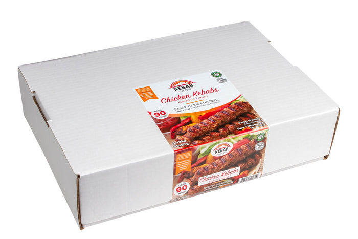 Kebab Factory - Chicken Kebabs - Ready to Cook - Frozen