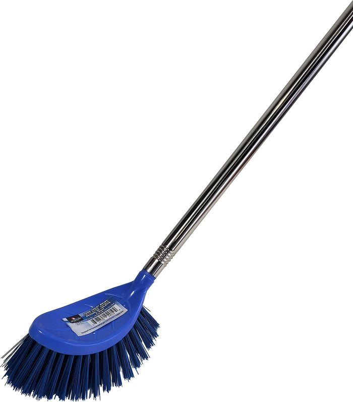 Spartano - Hand Toilet Brush with Steel Handle - Blue - 4919
