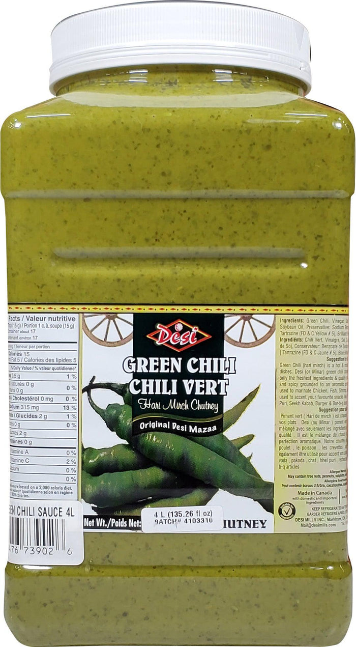 Desi - Green Chilli Chutney