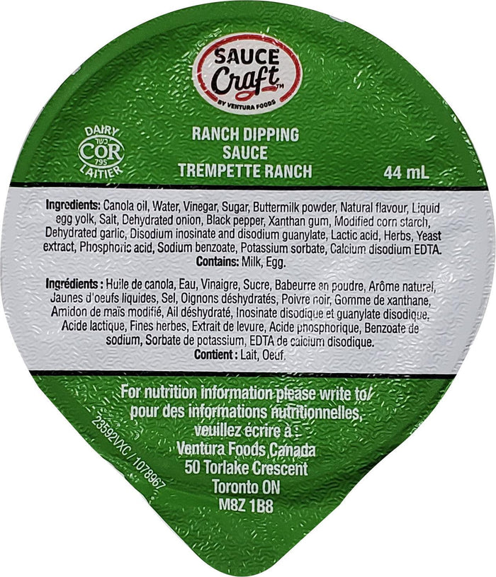 Sauce Craft/Dipitt - Dip - Ranch