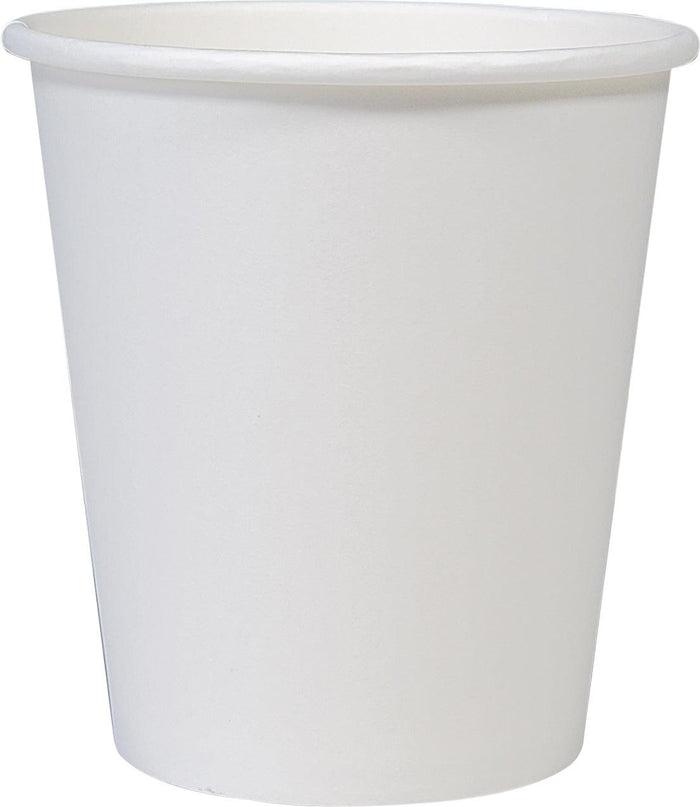 Morning Dew - 10 oz Squat Hot Paper Cup - White - H10SW