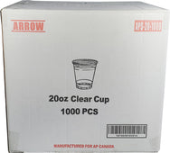 XC - Arrow - 20oz Clear Pet Cup - 98mm