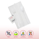 Value+ - Cutlery Kit / Meal Kit - 6pcs - White - F/K/TS/N/S&P - MK-610