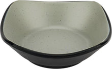 Melamine Square Bowl - Black - 3.8