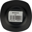 Melamine Square Bowl - Black - 3.8