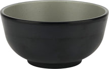Melamine Round Bowl - Black - 6.1